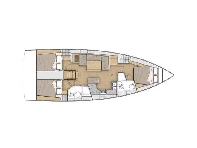 Oceanis 40.1 (Netos) Plan image - 16