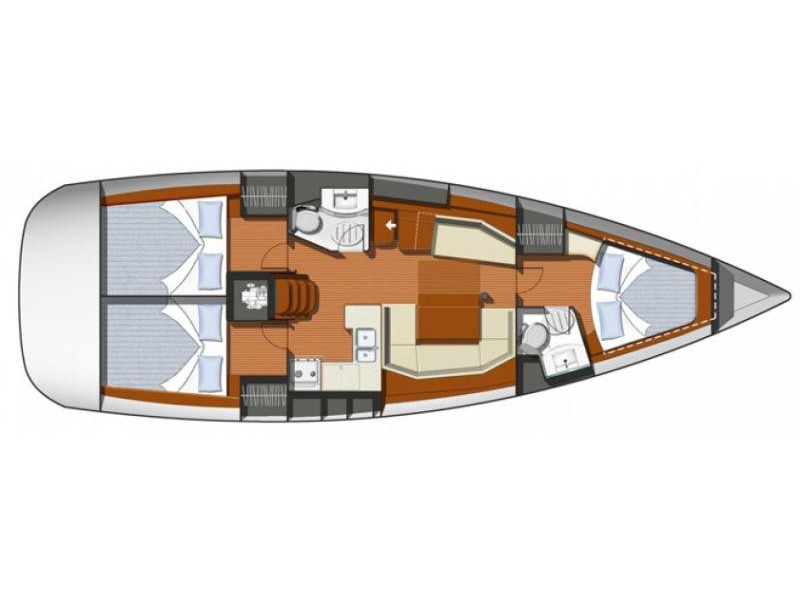 Photo #7 - Sun Odyssey 42 i (No Mad) in Le Marin - 22117