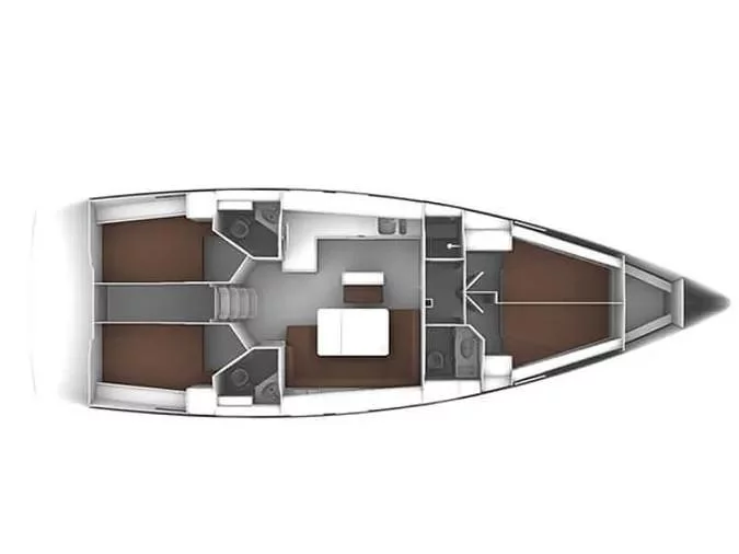 Bavaria Cruiser 46 (Pimpinella) Plan image - 12