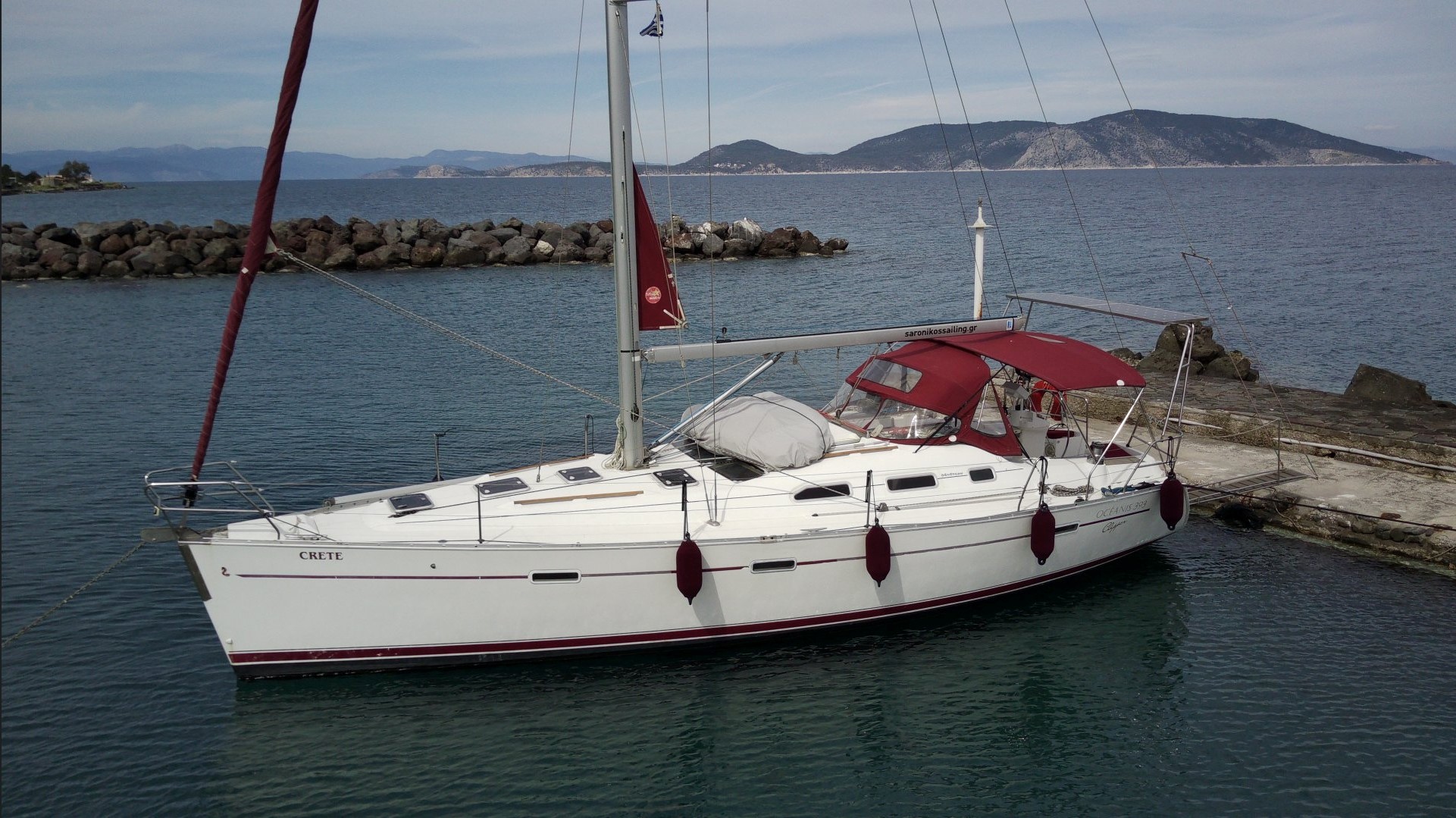 Photo #10 - Oceanis 393 Clipper (Crete) en Atenas - 19452
