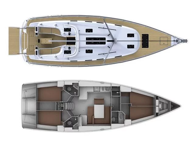 Bavaria Cruiser 45 (Nouvelle Vague) Plan image - 10