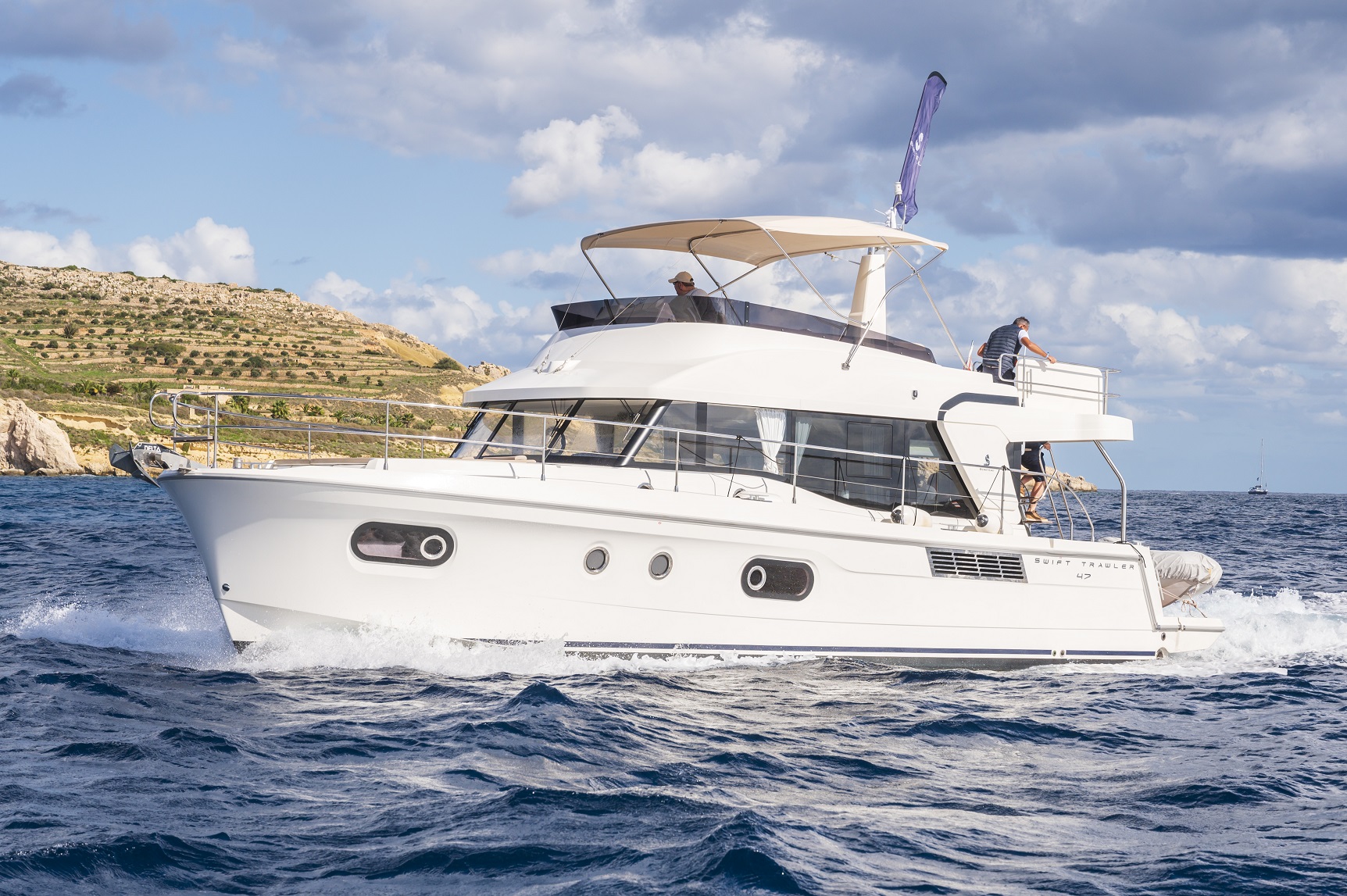 Photo #5 - Swift Trawler 47 (Bandama) in Valletta - 61359