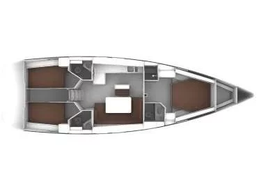 Bavaria Cruiser 46 Style (Slip Stream) Plan image - 4
