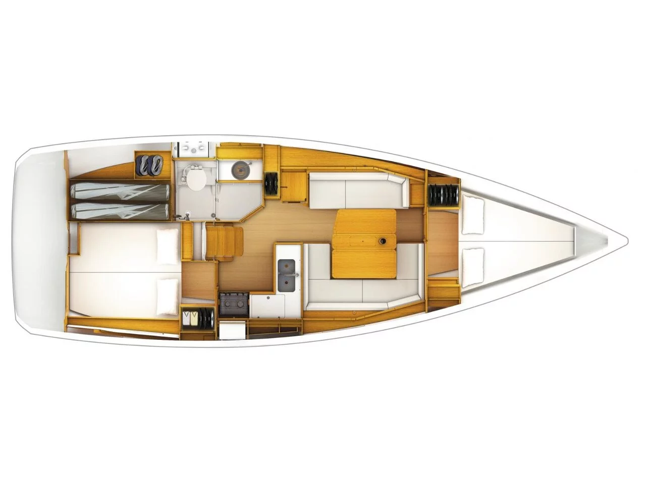 Sun Odyssey 379 (Mitis) Plan image - 13