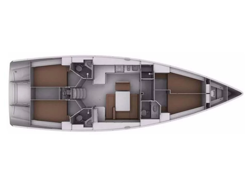 Bavaria Cruiser 45 (Kalimera) Plan image - 4