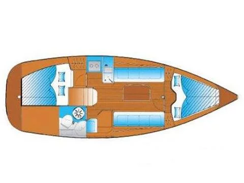 Bavaria 30 Cruiser (Guantanamera) Plan image - 2