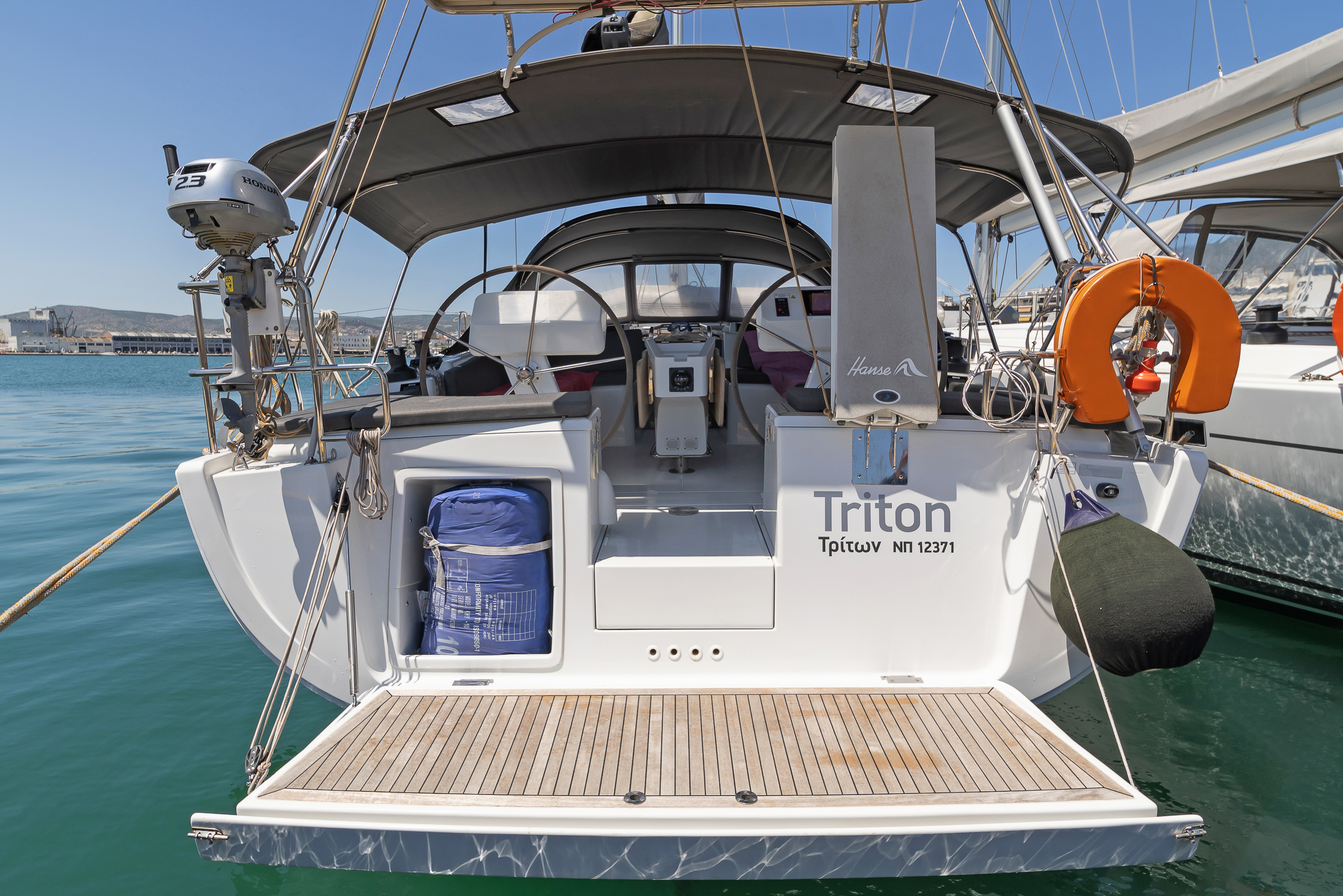 Photo #14 - Hanse 458 (Triton) in Rhodos - 10379