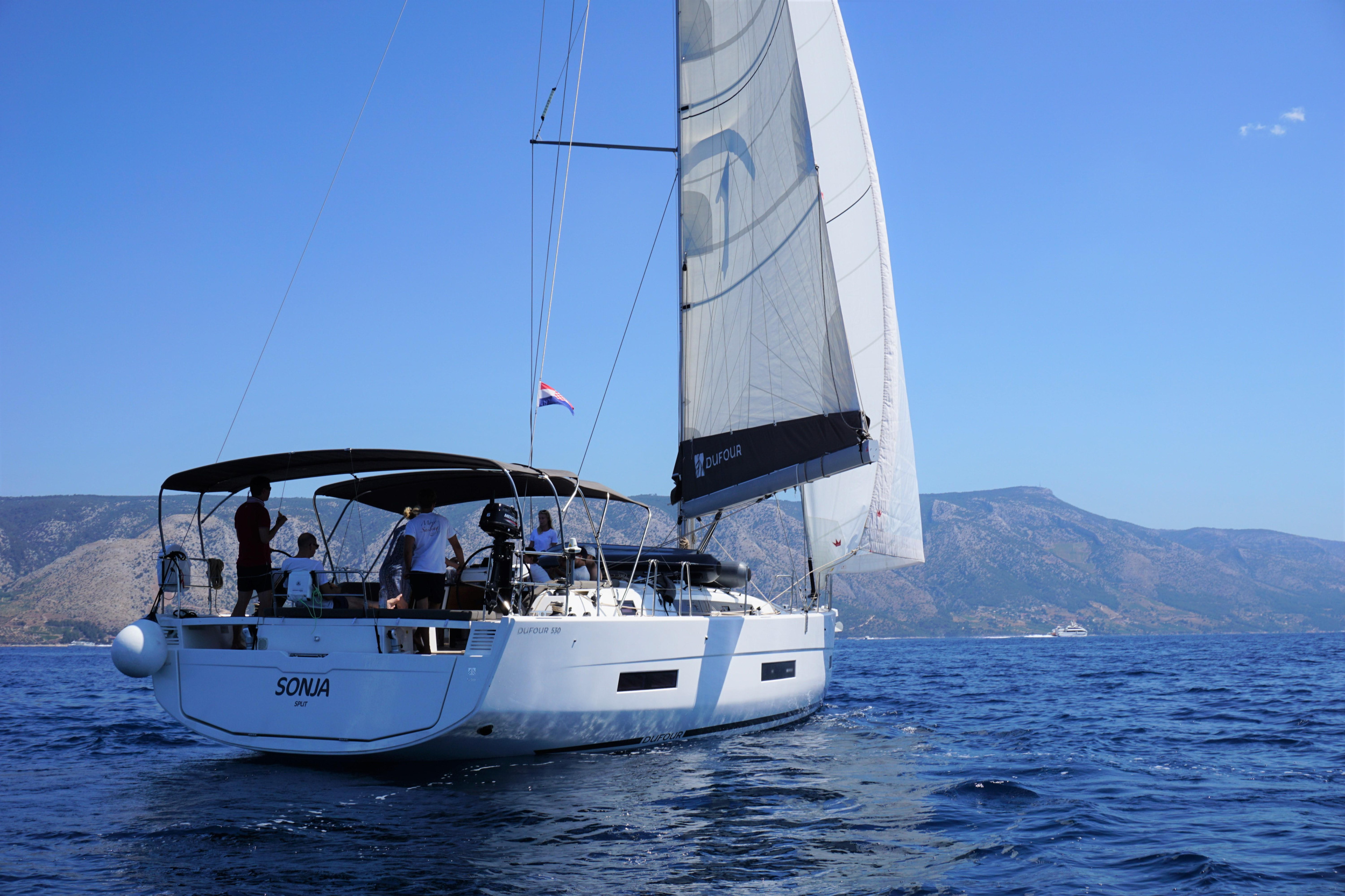 Photo #3 - Dufour 530 (SONJA) in Trogir - 14984