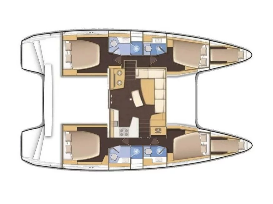 Lagoon 42 (Loki) Plan image - 5