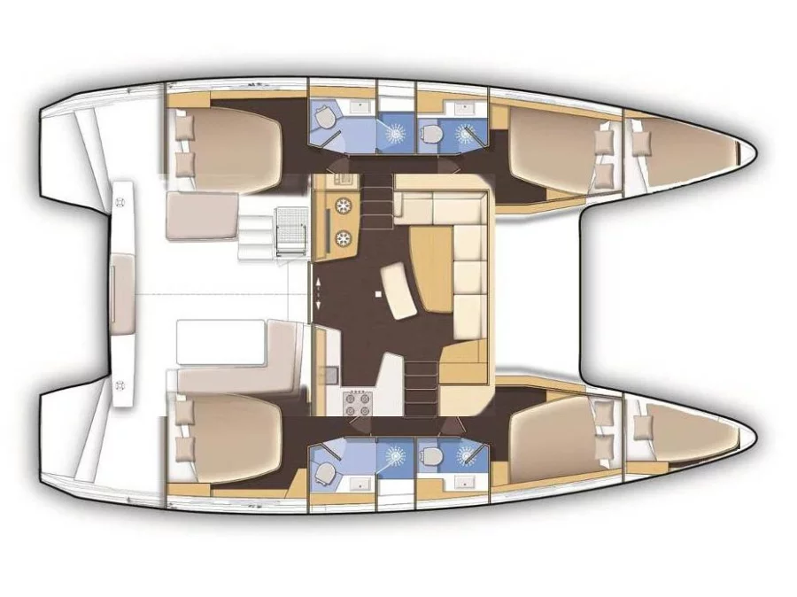 Lagoon 42 (Maximus) Plan image - 18