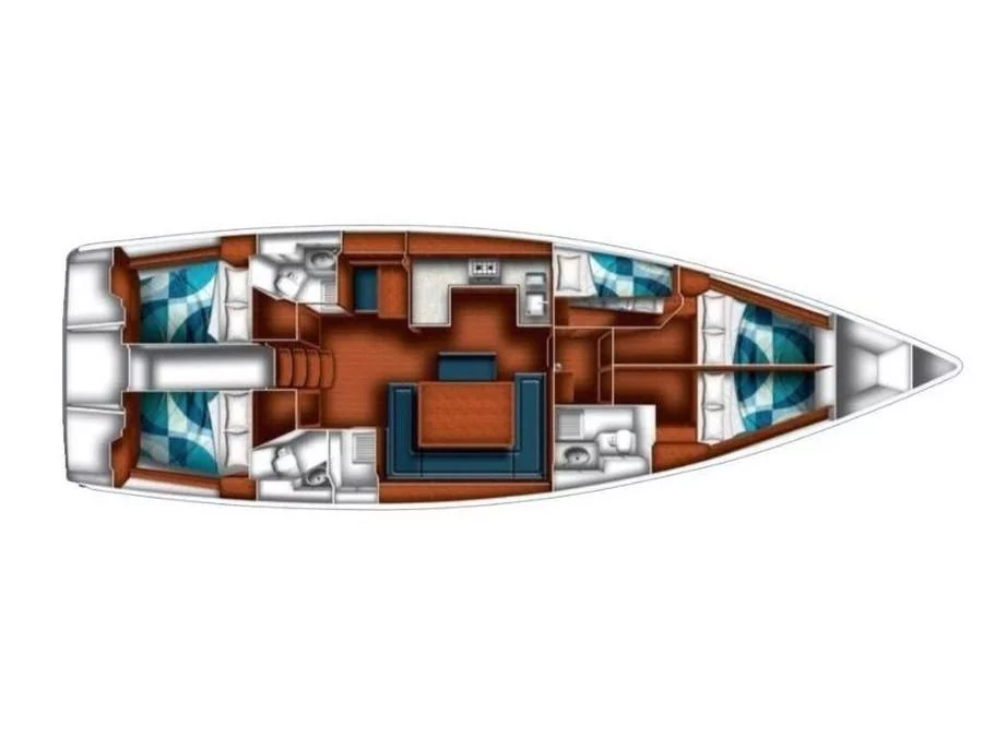 Bavaria Cruiser 50 (Bela Vila) Plan image - 6