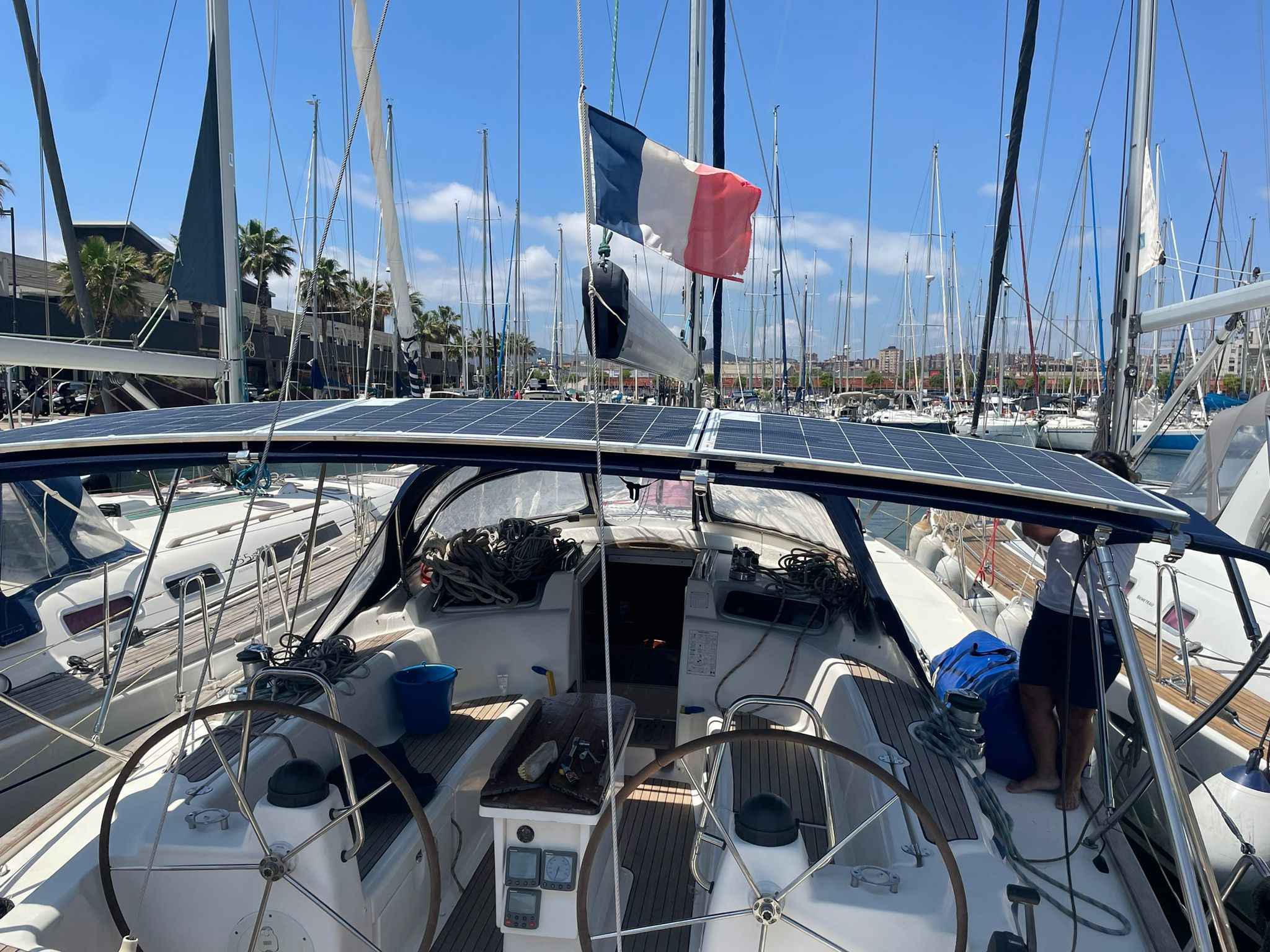 Photo #4 - Bavaria 46 (Antipaxos) en Port Grimaud Sam - 17436