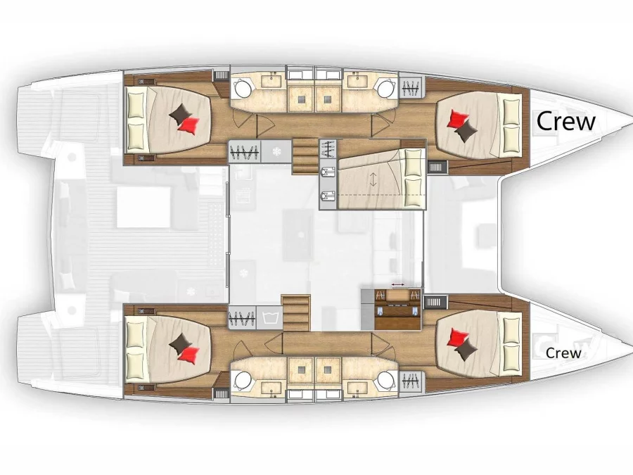 Lagoon 50* (CEL) Plan image - 3