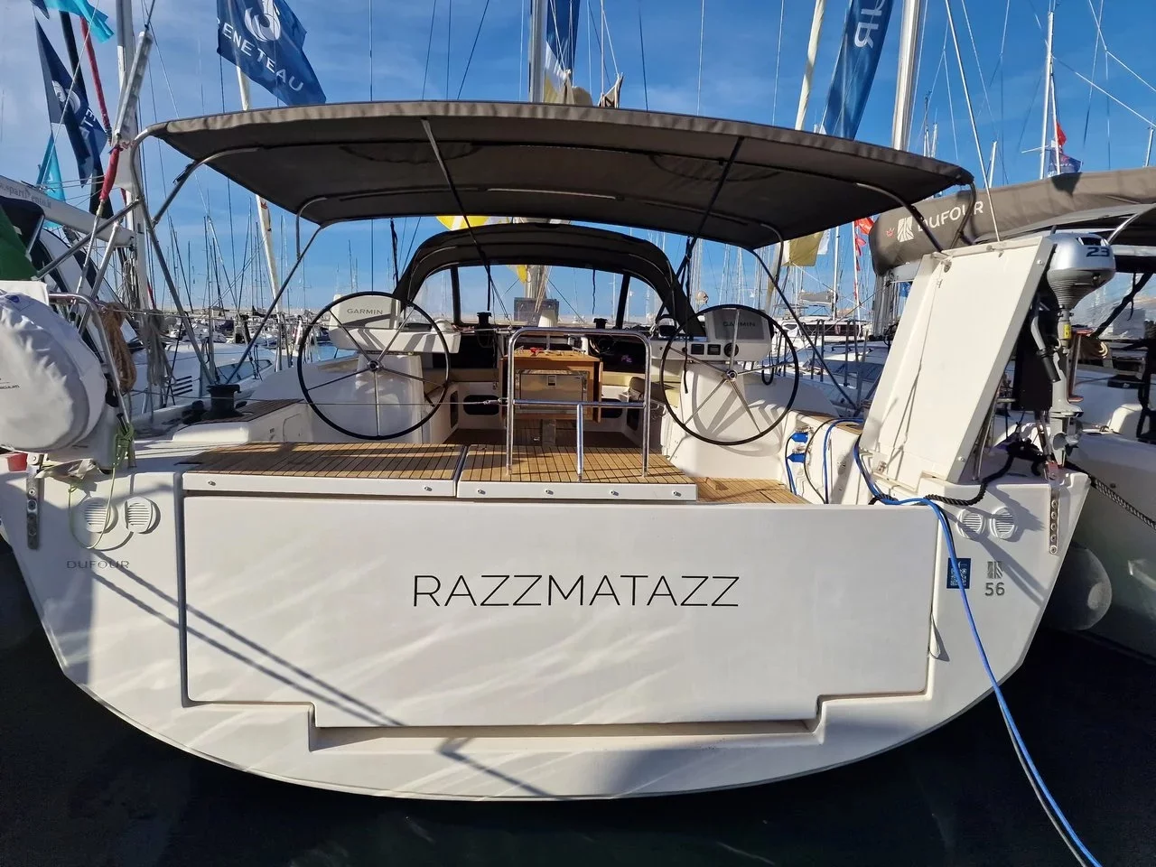 Dufour 56 Exclusive (Razzmatazz) Cockpit - 1