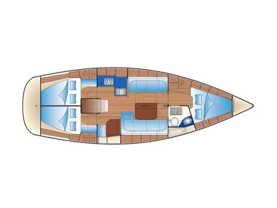 Bavaria Cruiser 37 (Hani) Plan image - 2
