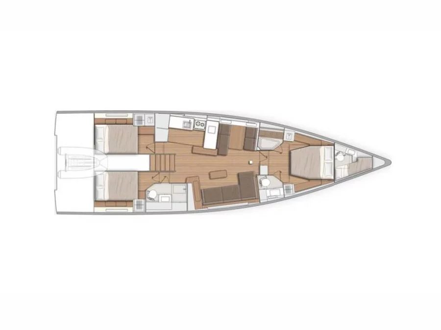 First 53 (MOANA AMERICAN CUP) Plan image - 3