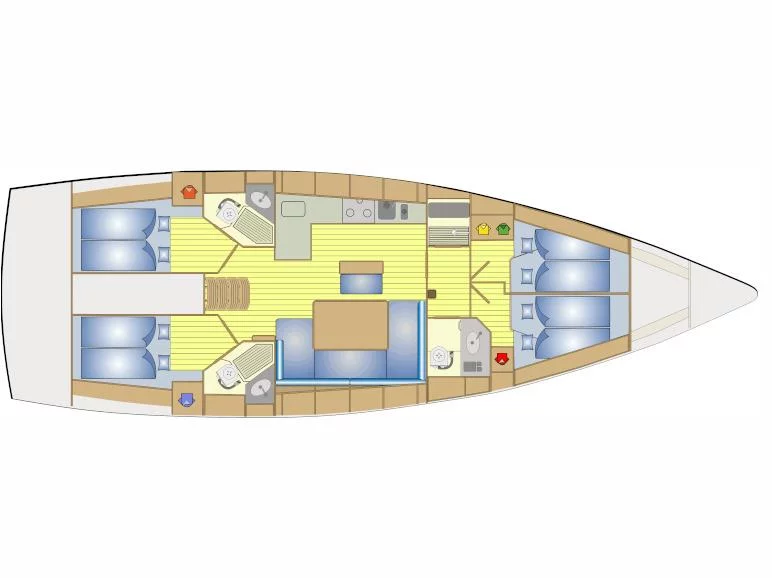 Bavaria Cruiser 46 (Aurora) Plan image - 11