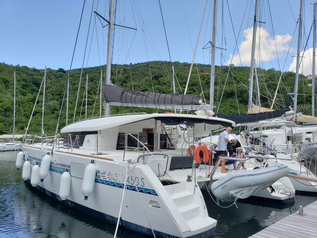 Photo #7 - Lagoon 450 SporTop (Belle) en Bas du fort - 10043