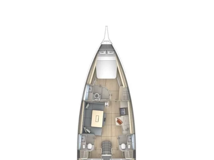 Dufour 41 (No name) Plan image - 18