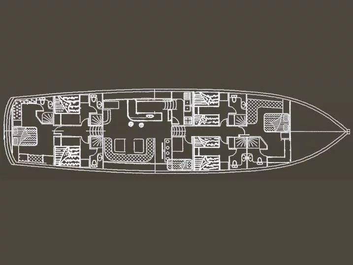 Gulet (Derin Deniz) Plan image - 24