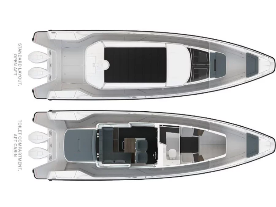 Axopar 37 XC Cross Cabin (Axopar) Plan image - 3