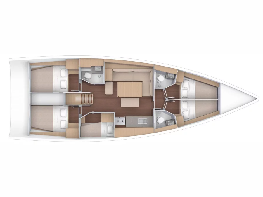 Dufour 460 (Wilma) Plan image - 31