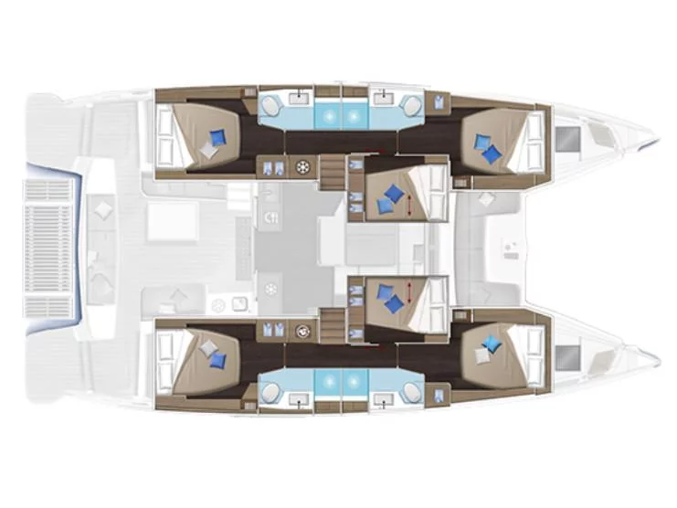 Lagoon 51 (Eldamar) Plan image - 2