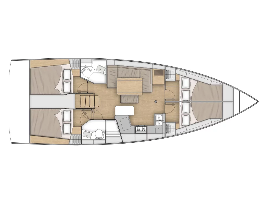 Oceanis 40.1 (Bestsennyy) Plan image - 2