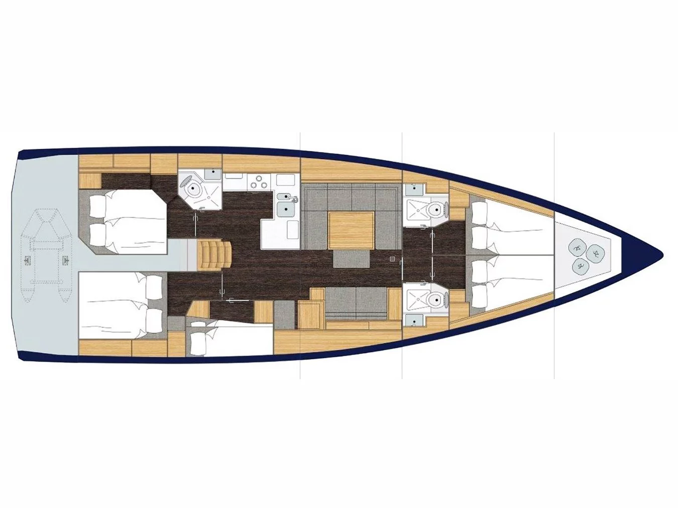 Bavaria C50 (SEA QUEEN) Plan image - 1