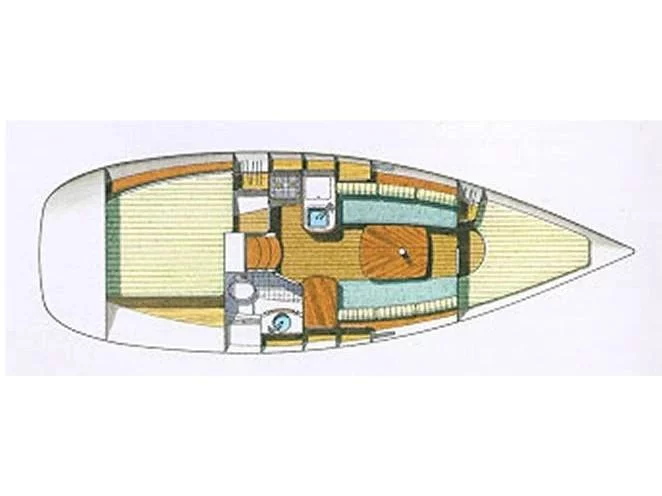 Oceanis 311 (DL) (Eole) Plan image - 1