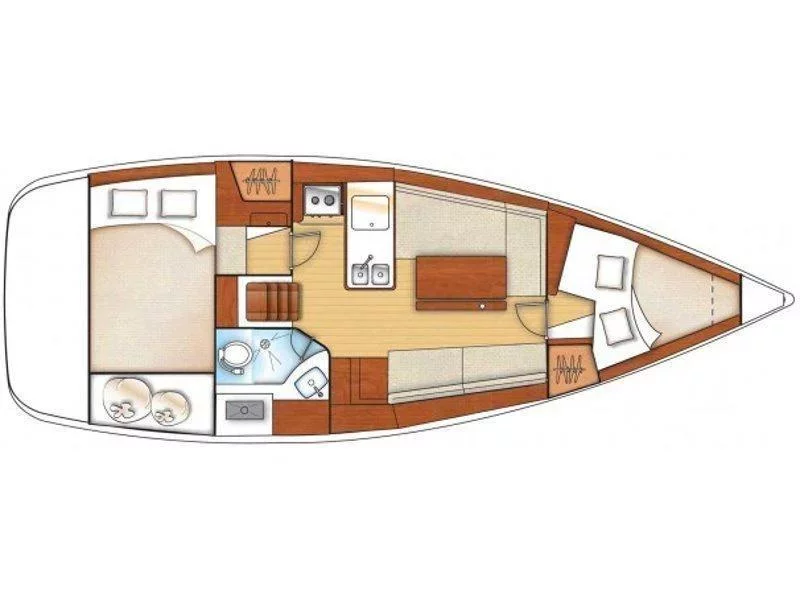 Oceanis 31 (DL) (Perig) Plan image - 2
