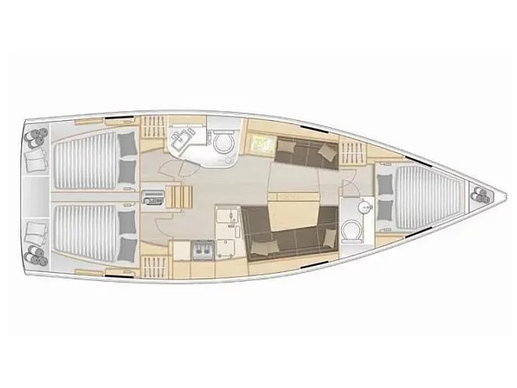 Hanse 388 (FuFu) Plan image - 14