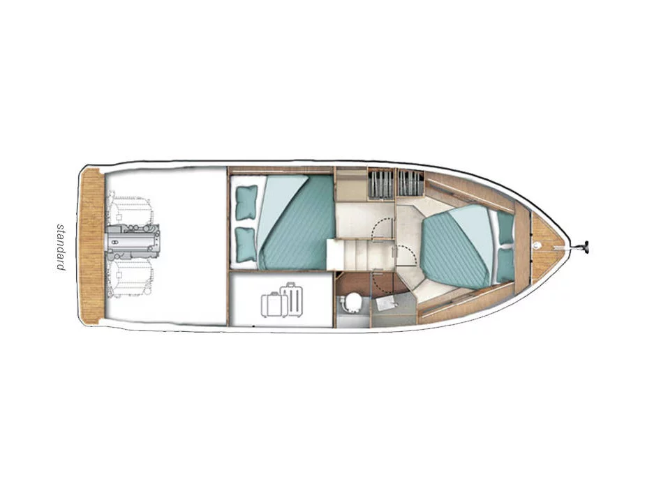 Sealine C335 (Min Maity) Plan image - 3