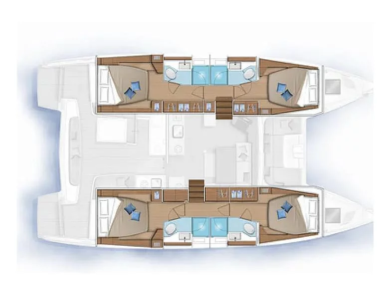Lagoon 46 (Aurora) Plan image - 2