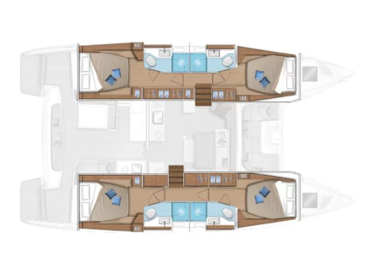 Lagoon 46 (Astraea) Plan image - 5