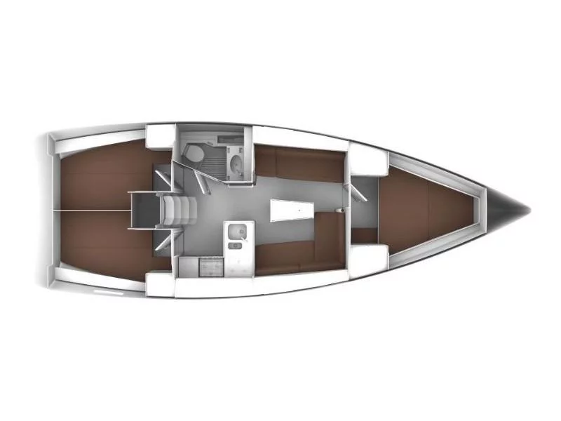 Bavaria Cruiser 37 (Firenze) Plan image - 8