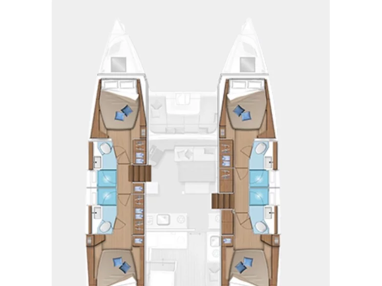 Lagoon 46 Carcharias (CARCHARIAS) Plan image - 8