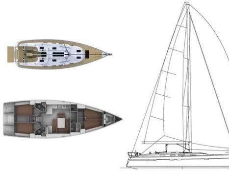 Bavaria 45 Cruiser (Destiny) Plan image - 19