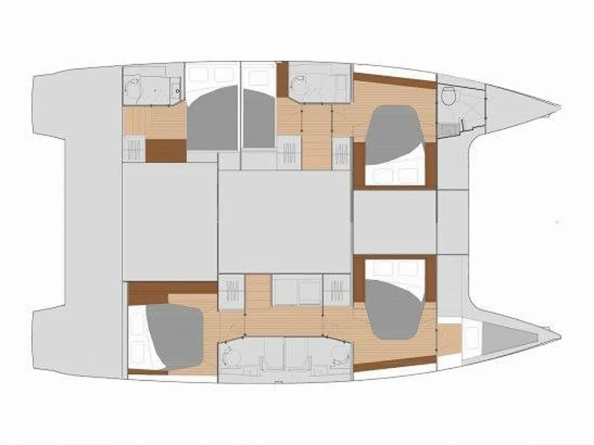 Photo #14 - Fountaine Pajot Saona 47 (Parrot Ice) en Road Town - 63174