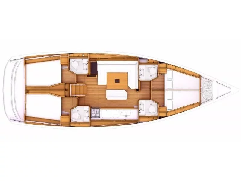 Sun Odyssey 519 (Montecarlo) Plan image - 8