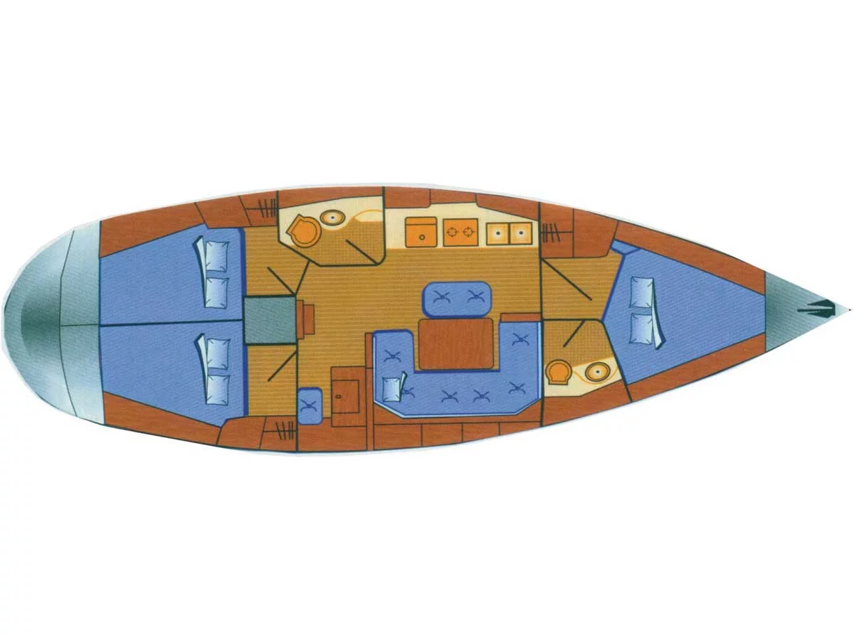 Bavaria 41 (Meropi) Plan image - 1