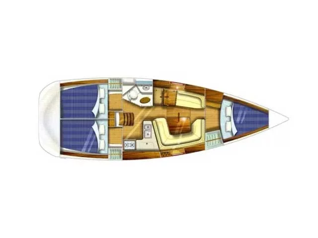Sun Odyssey 35 (Steropi) Plan image - 3
