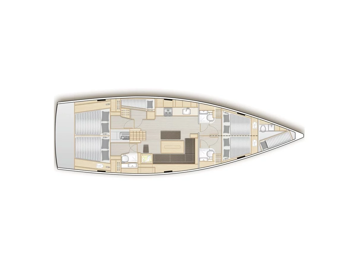 Hanse 508 (Quantum Wave) Plan image - 10