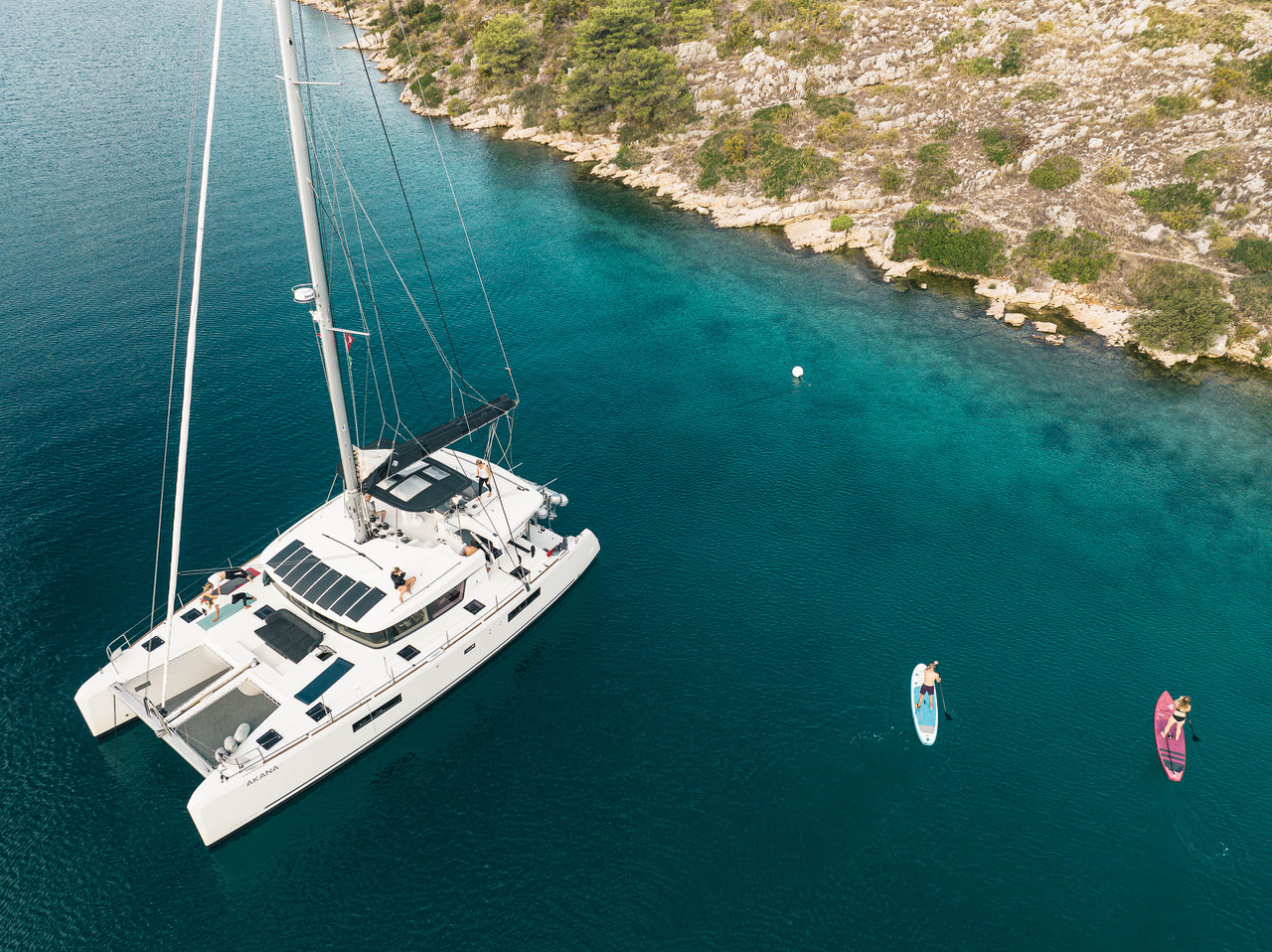 Photo #2 - Lagoon 52F (AKANA) in Trogir - 22797