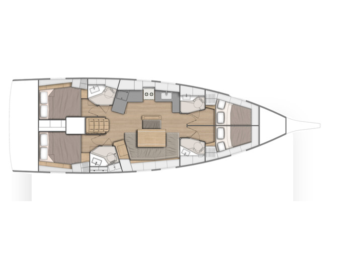 Photo #2 - Oceanis 46.1 (Just Dream) in Turgutreis - 18442