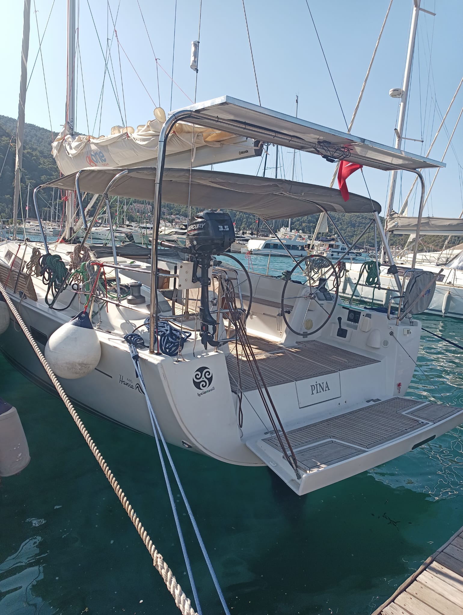 Photo #1 - Hanse 445 (Pina) en Fethiye - 23114