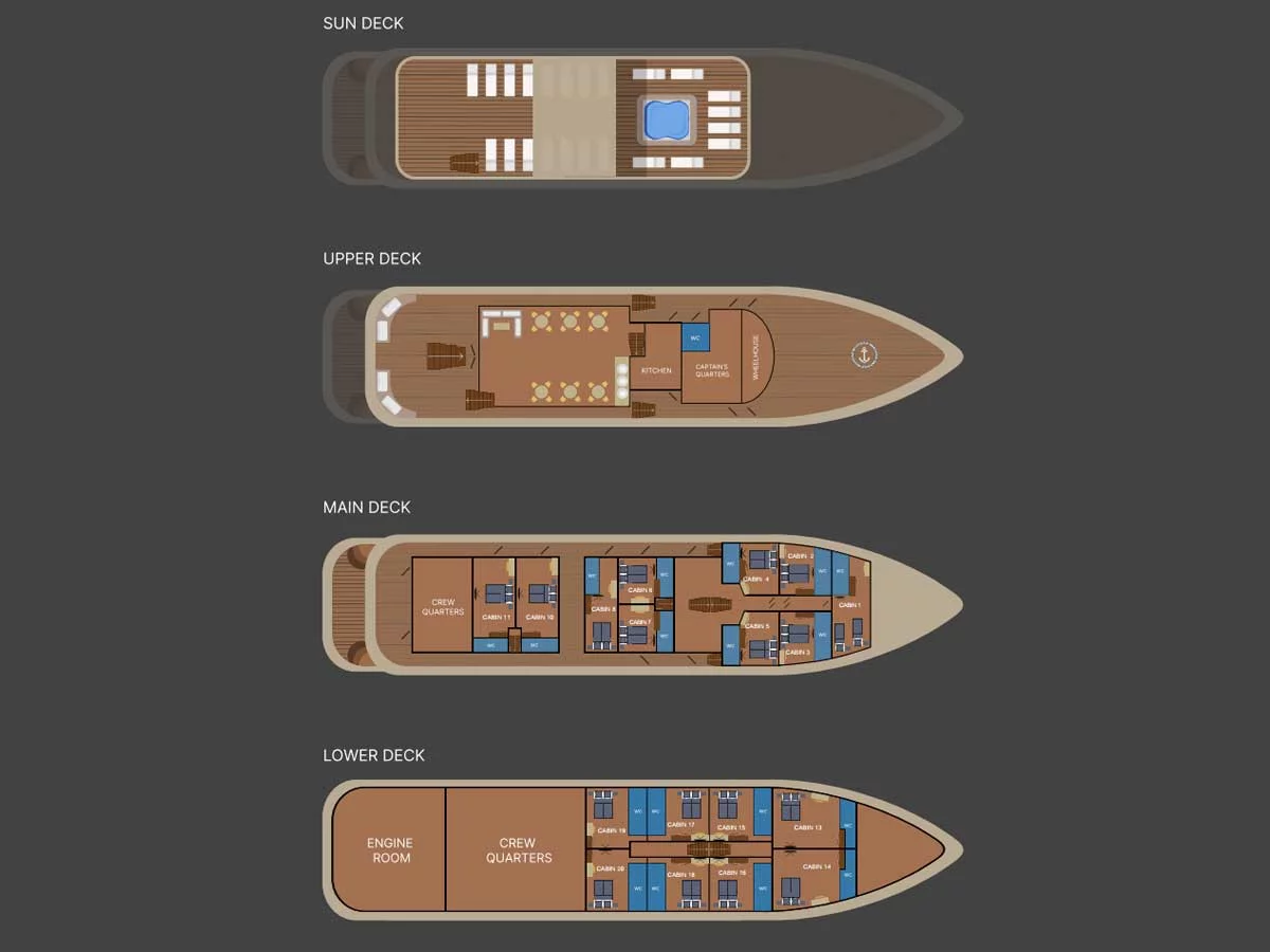 Luxury Motor Yacht (Diamond) Plan image - 38