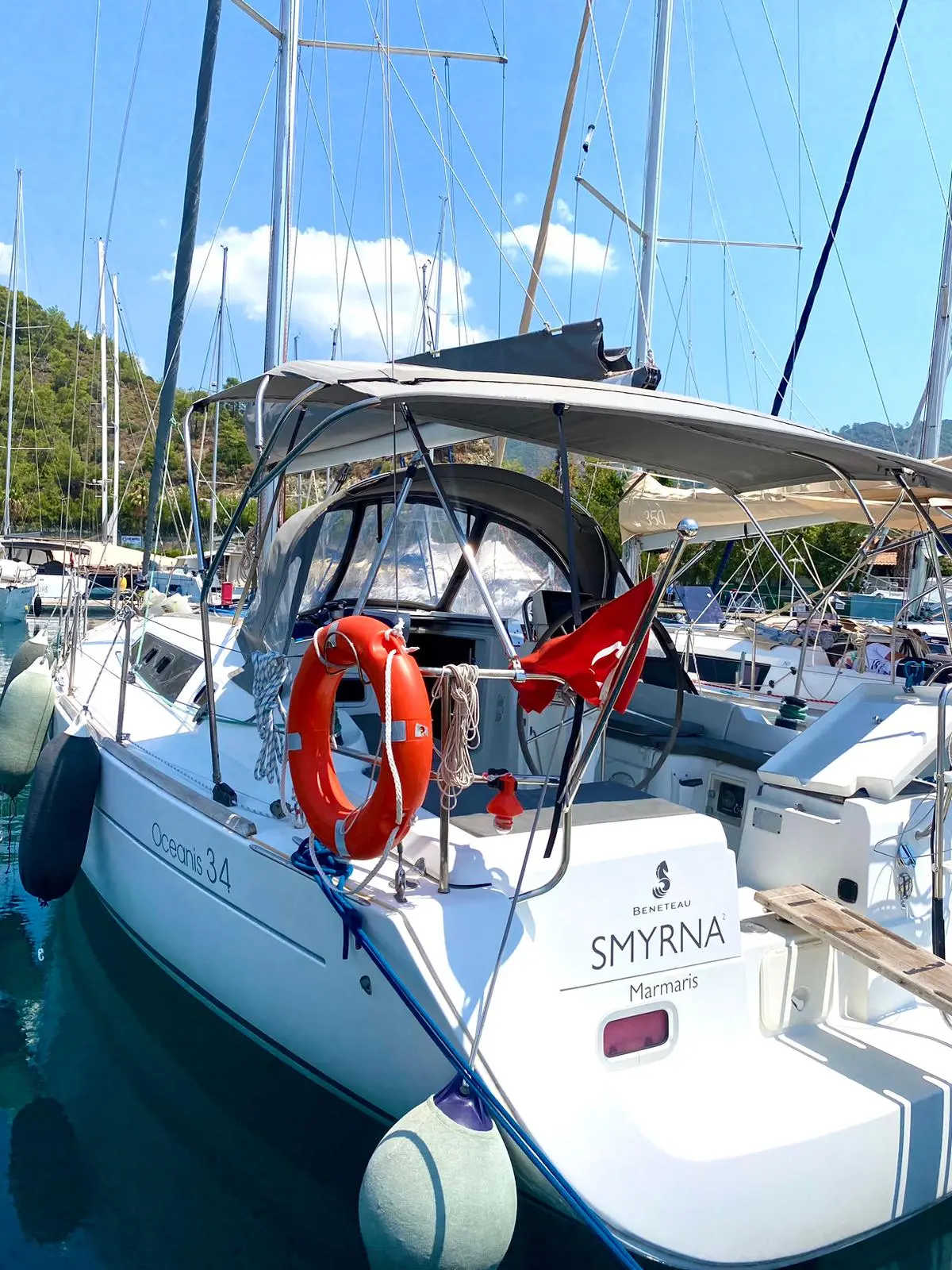 Photo #15 - Oceanis 34 (Smyrna) en Marmaris - 23150