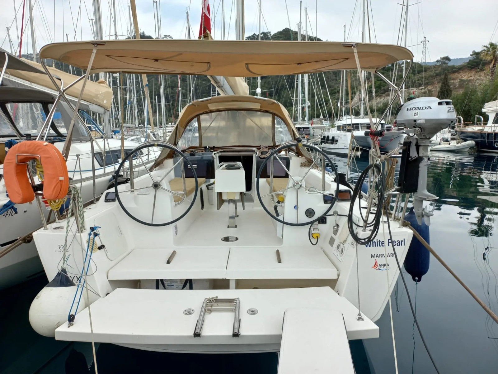 Photo #5 - Dufour 350 Grand Large (White Pearl) in Marmaris - 23151