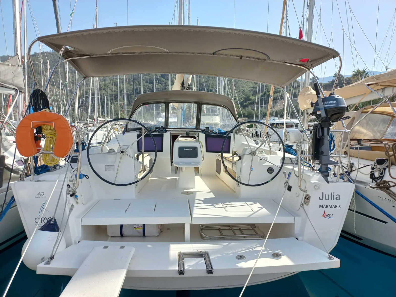 Photo #9 - Dufour 410 Grand Large (Julia) en Marmaris - 23153
